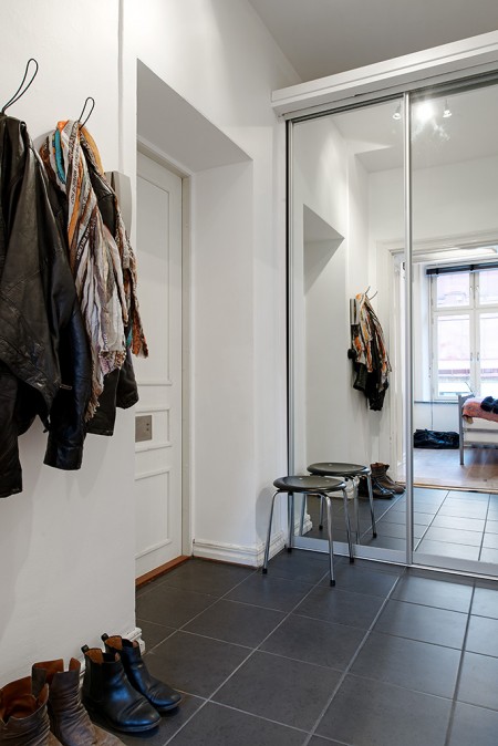 Distribución piso pequeño de 43 m² - Blog tienda decoración estilo