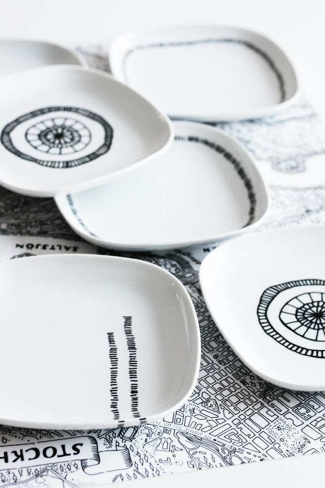Avanzado Abundantemente salvar DIY - Pintar platos y tazas de porcelana - Blog tienda decoración estilo  nórdico - delikatissen