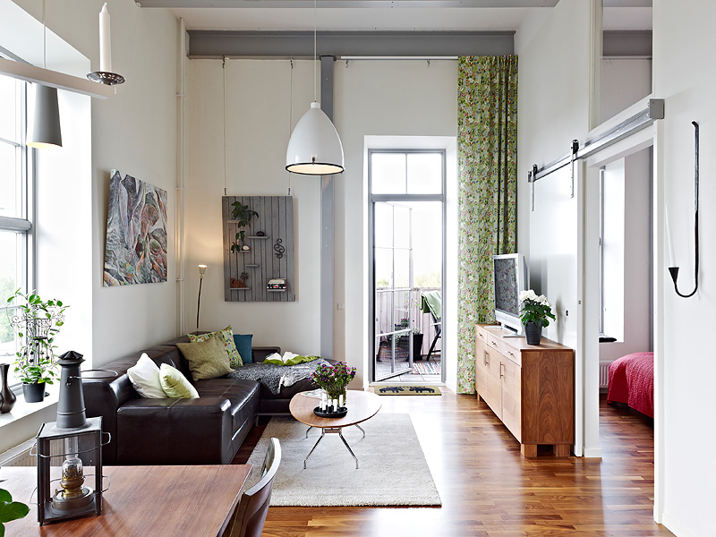 Como aprovechar el espacio en un piso de techos altos - Blog tienda  decoración estilo nórdico - delikatissen