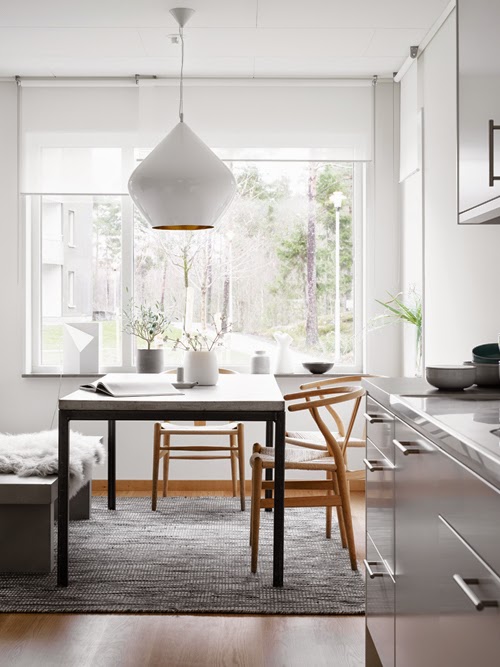 Tom Dixon piso piloto sueco Muuto HAY muebles y accesorios de diseño muebles de diseño nordico danes marcas de diseño nórdico H&M Home Ferm Living estilo nórdico - escandinavo moderno decoración en grises y blancos blog decoracion interiores 