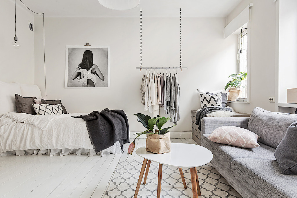 La distribución de un hogar es cuestión de prioridades interiores espacios pequeños estilo nórdico escandinavo decoración mini pisos decoración femenina decoración estudio cocina nordica pequeña blog decoración nórdica 