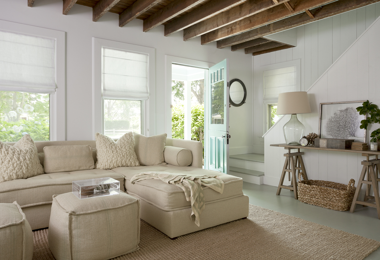 estilo marítimo decoración estilo decorativo hamptons decoración interiores americanos decoración hamptons decoración blancos madera textiles casas en la playa decoración blog decoración nórdica Beach house en los Hamptons 