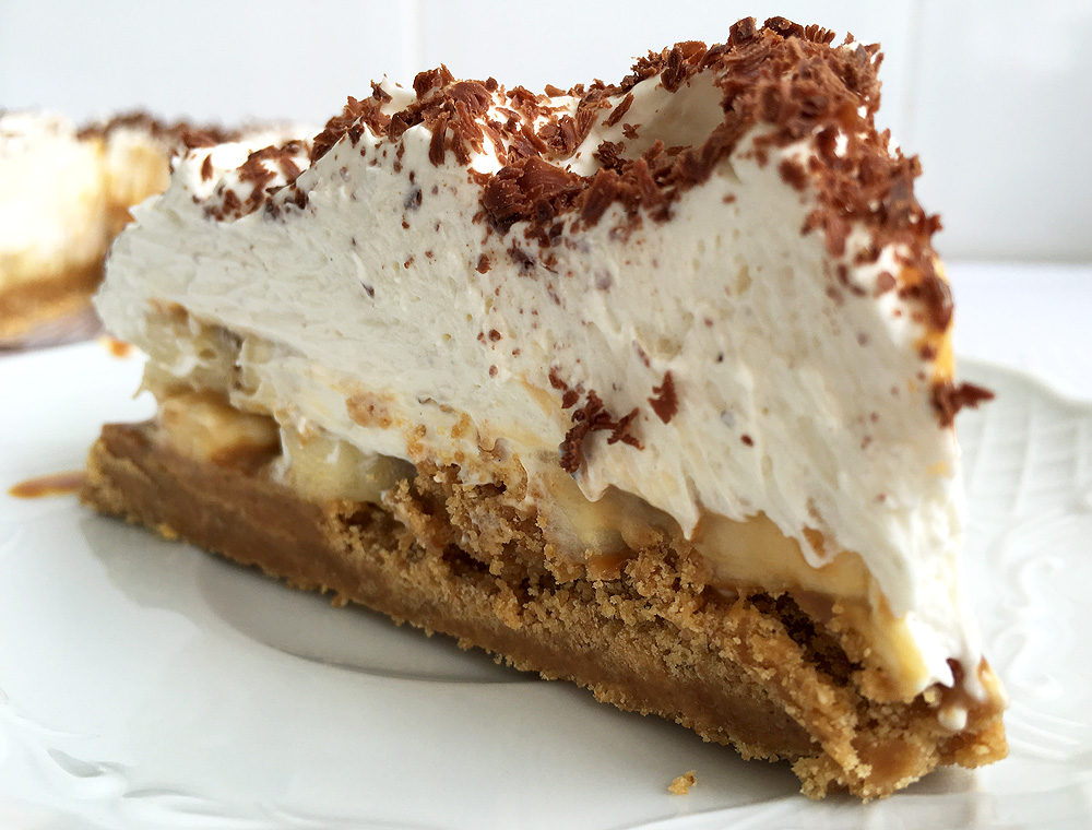 tartas rápidas tartas frutas plátano tartas fáciles tartas americanas pie recetas delikatissen Recetas Americanas postres delikatissen postres con plátano Banoffee pie 