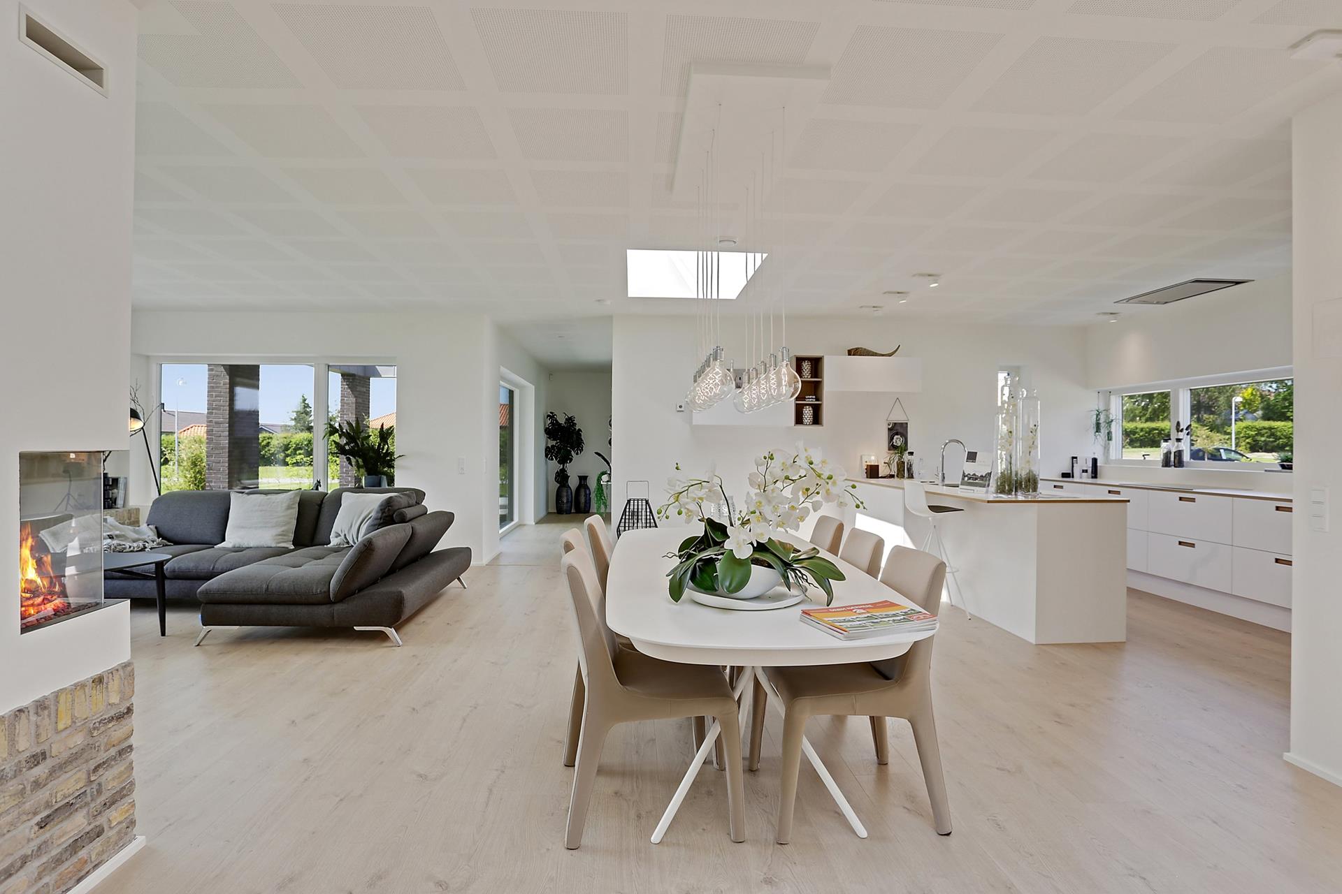 vivienda nueva paises nordicos La nueva construcción en Dinamarca estilo nórdico distribución diafana abierta decoración nórdica decoración interiores casas danesas blog decoración nórdica 
