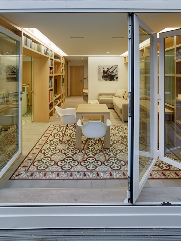 reformas galicia Reforma de piso con terraza en Ourense muebles mecano muebles giratorios muebles de diseño muebles a medida estilo nórdico diseño interiores decoración interiores 