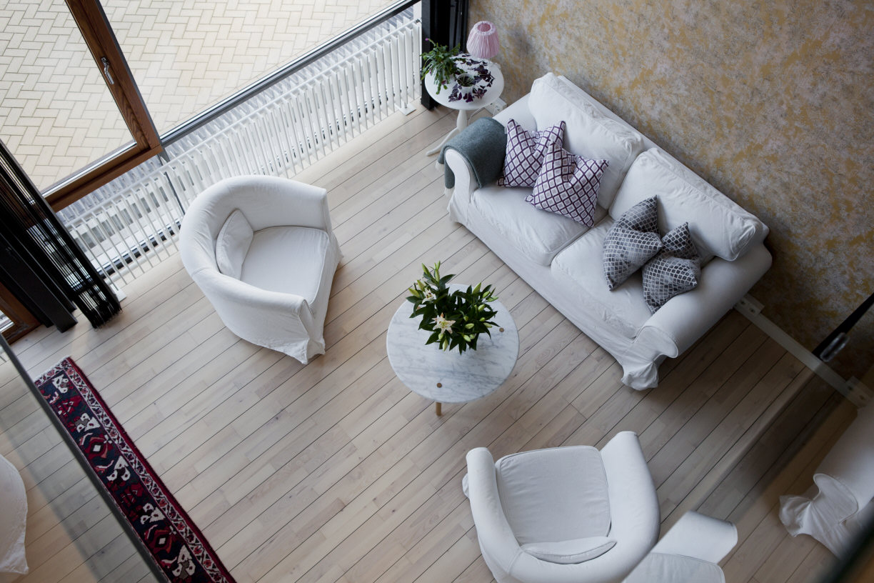 estilo escandinavo duplex en la primera planta distribución abierta diáfana decoración dúplex blog decoración nórdica 