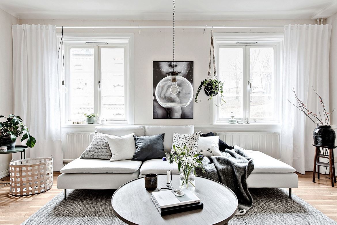 plantas decoración madera nordica Inspiración nórdica con neutros y plantas eos lampara decoración salones nórdicos decoración nórdica decoración blanco blog decoracion interiores 
