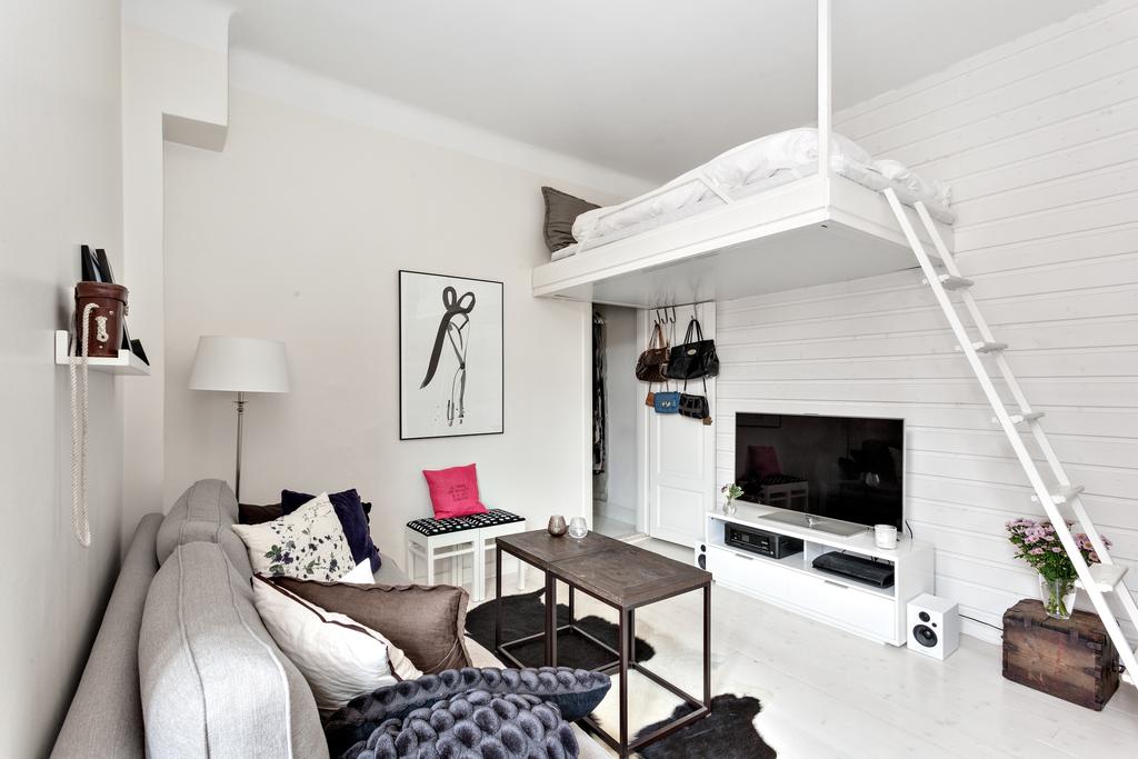 pisos para jóvenes interiores pisos pequeños estilo escandinavo distribución diáfana decoración minipisos blog decoración nórdica 