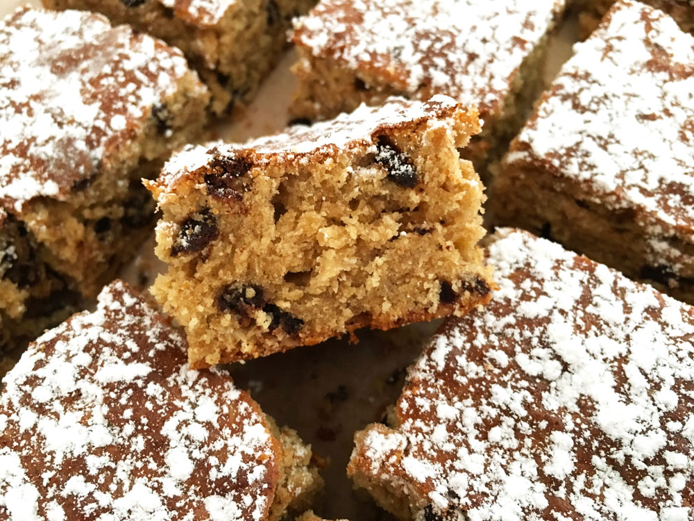 recetas delikatissen Recetas Americanas postres rápidos postres fáciles peanut butter cake dulces con plátano bizcocho peanut butter Bizcocho de plátano y peanut butter bizcocho con crema de cacahuete banana peanut butter cake 