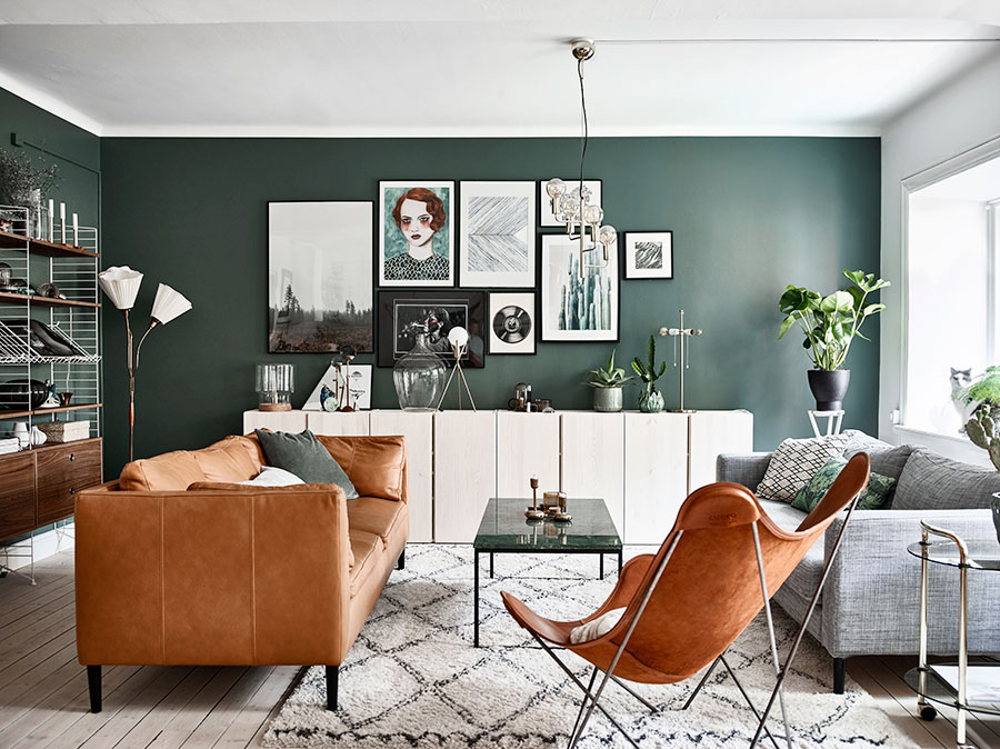 Sofisticada mezcla en un apartamento sueco salones ikea salones abiertos cocina ikea muebles de ikea inspiración ikea estilo escandinavo ikea cocinas ikea blog decoración nórdica 