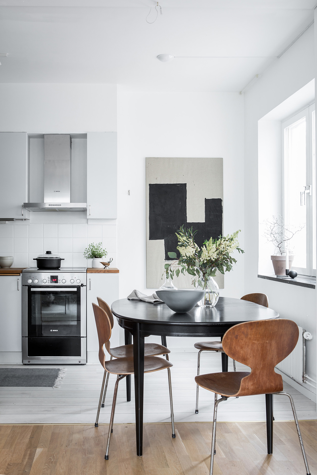 Sillas de diseño de 2ª mano reciclaje muebles 2ª mano muebles de diseño fritz hansen diseño original diseño danés cocina nórdica arne jacobsen ant chair 
