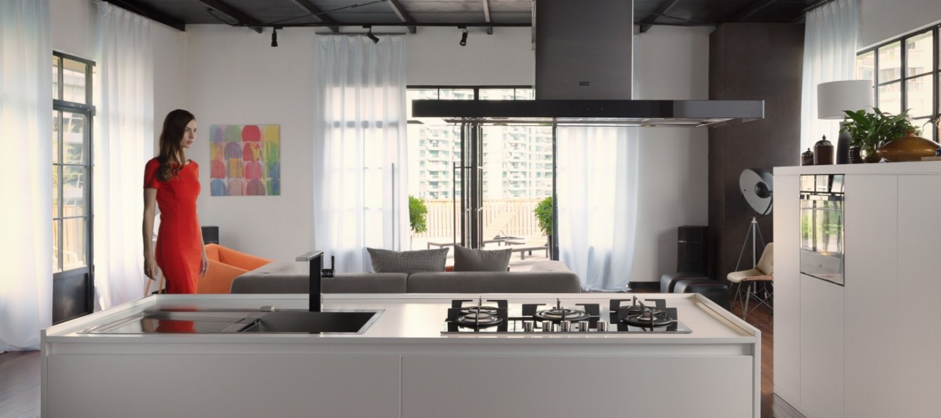 sistemas de cocinas fregaderos Franke encimeras cocina electrodomésticos de cocina decoración cocinas Crystal Franke cocinas domésticas cocinas diseño cocina nórdica 
