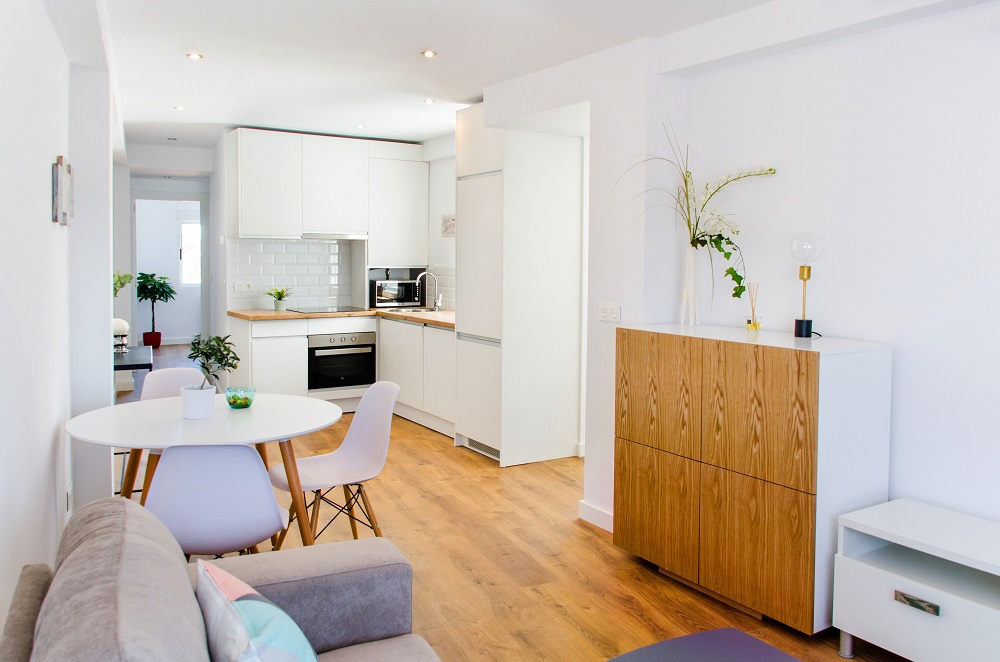 sillas eames reformas zaragoza planta abierta piso alquiler en zaragoza estilo nórdico distribución diáfana blog decoracion interiores 