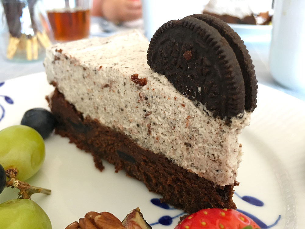 tarta oreo tarta facil tarta de galletas oreo tarta de chocolate y nata tarta con relleno oreo recetas delikatissen postres delikatissen brownie con oreo 