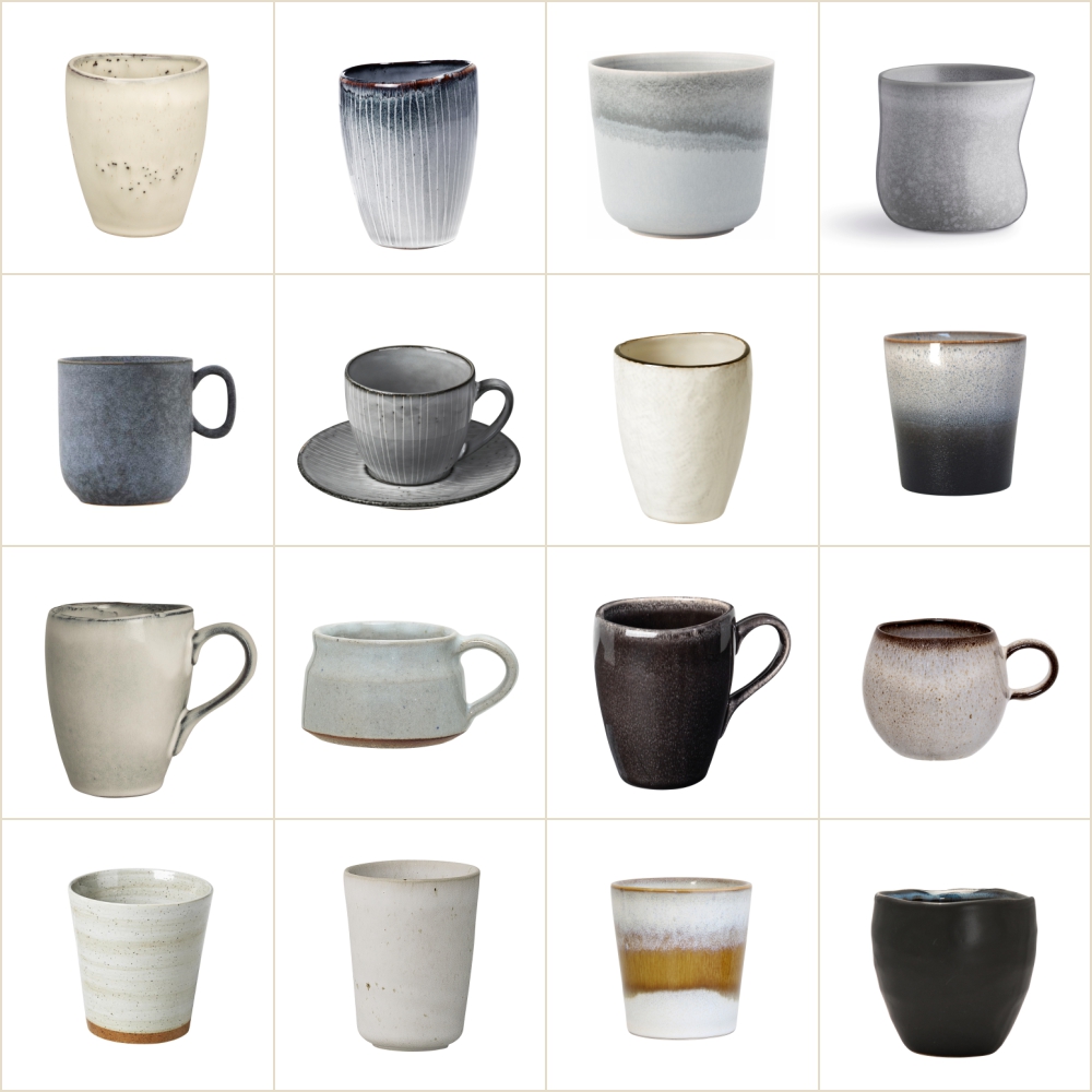 delikatissen taza nordica taza cafe te desayuno Kähler House Doctor HKliving estilsimo interiores estilo nórdico ceramica rustica cerámica nórdica Broste Copenhagen bloomingville 