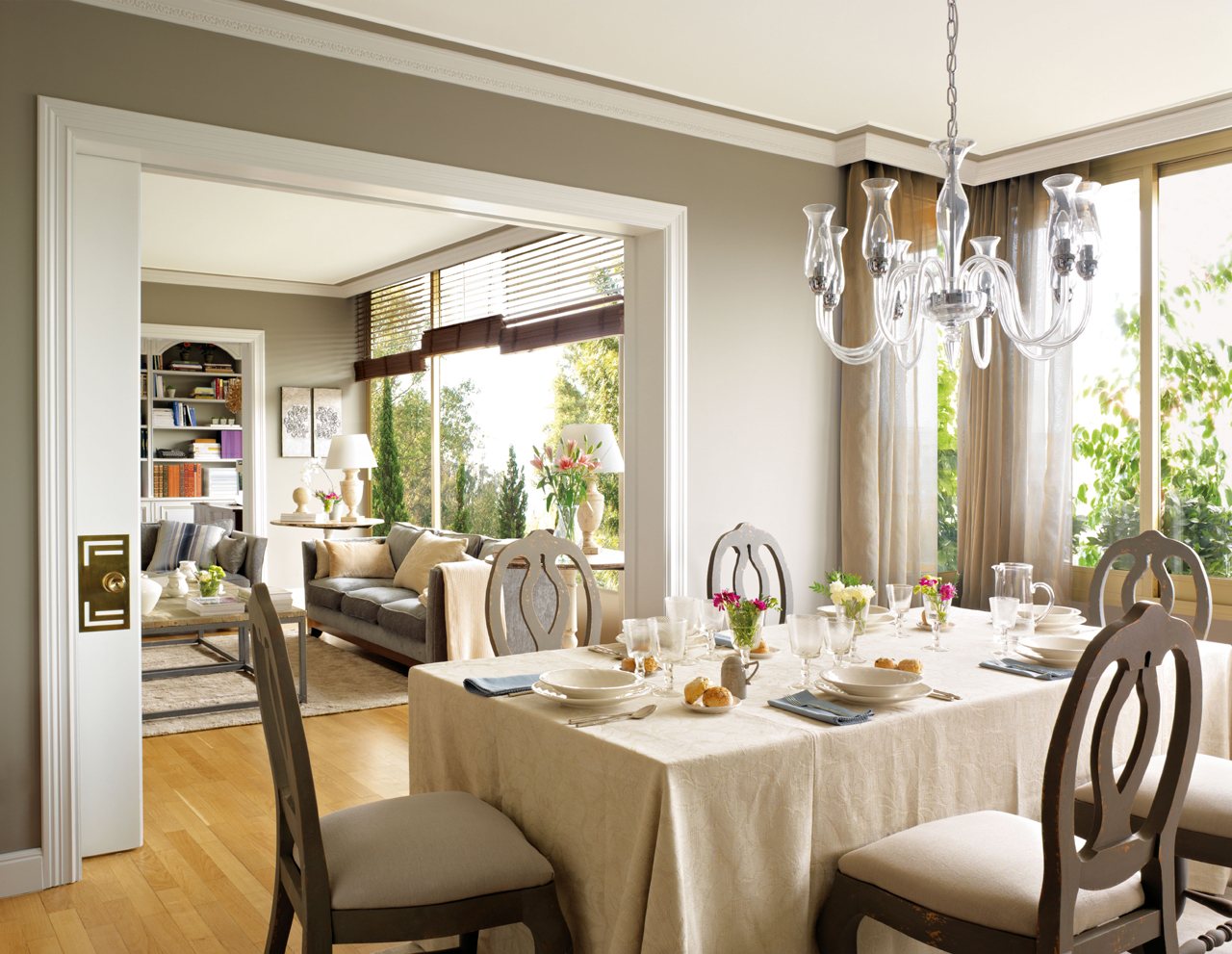 estilo nórdico decoración mesas decoración interiores 