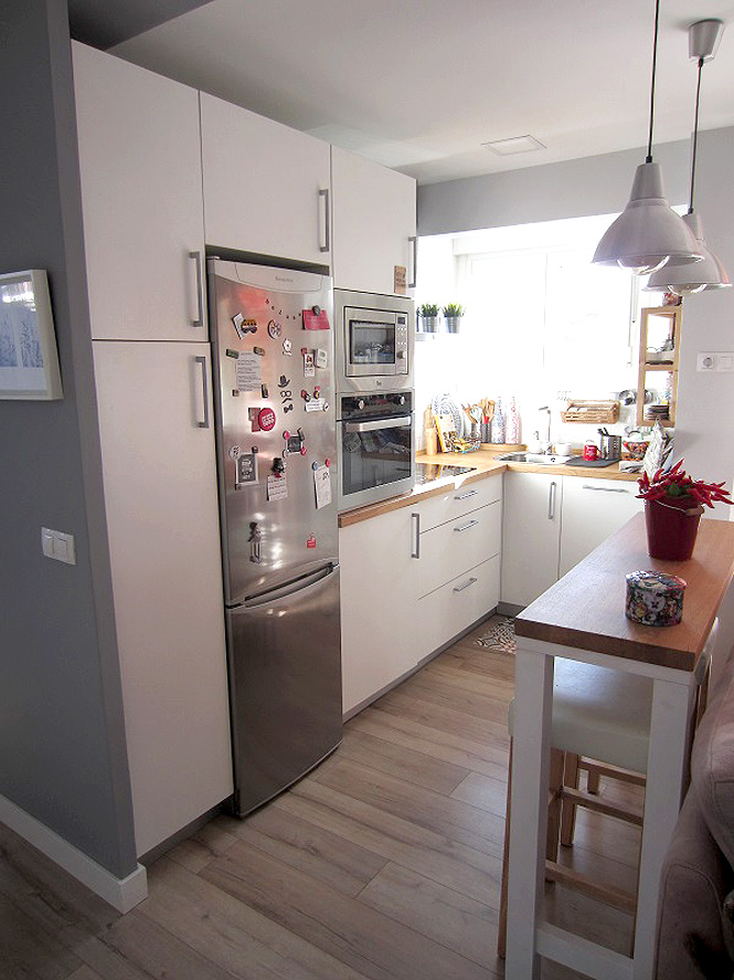 hogares de nuestros lectores estilo nórdico distribución diáfana distribución abierta decoración pisos pequeños decoración minipisos decoración estudios cocina abierta 