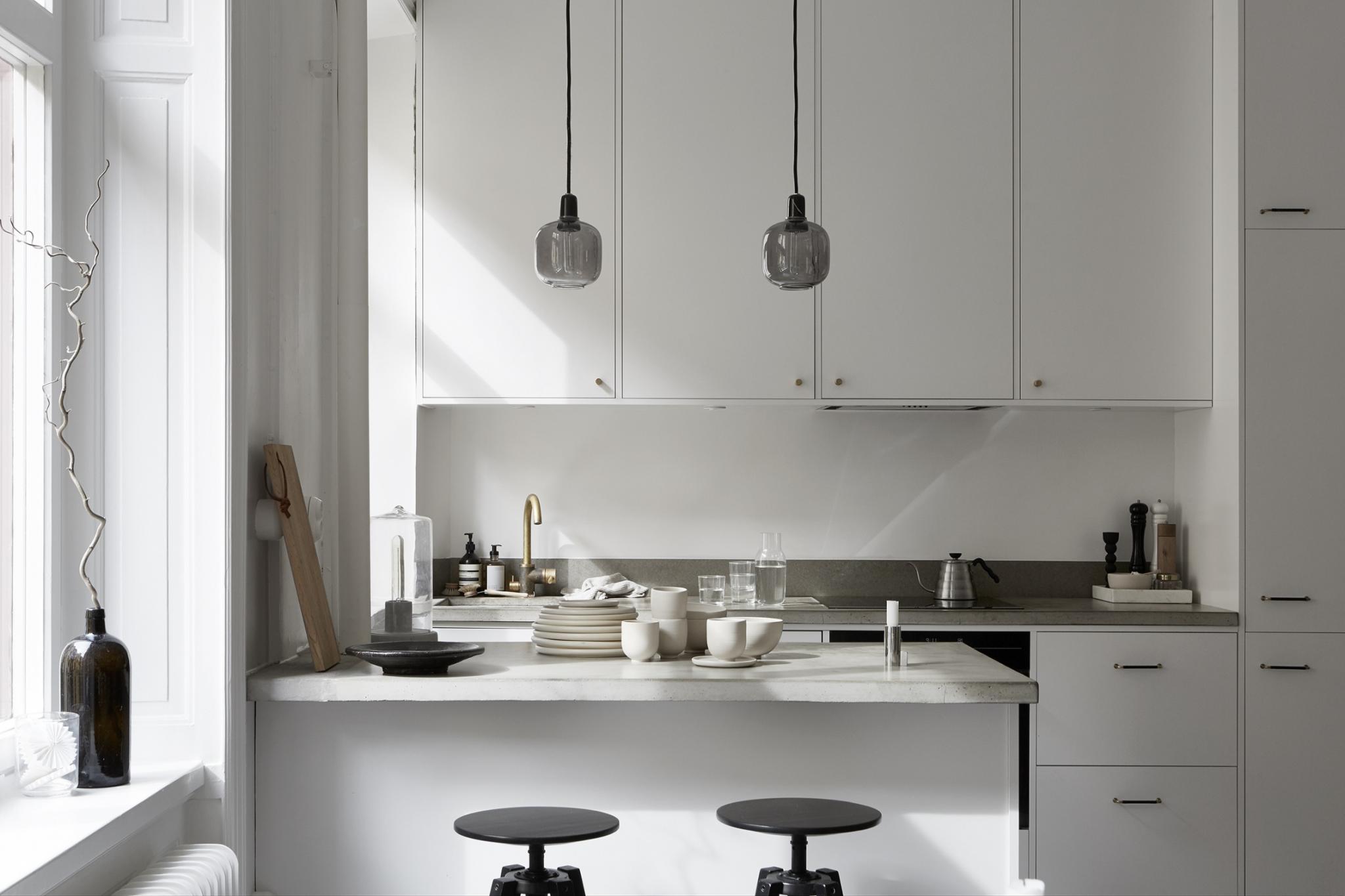 pisos modernos Piso pequeño y elegante estilo escandinavo estilo contemporáneo distribución pequeños pisos decoración pisos pequeños decoración minipisos decoración espacios pequeños 