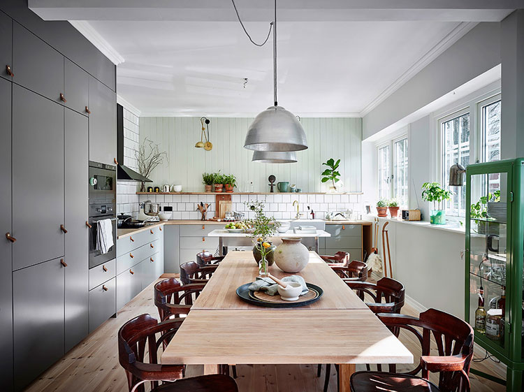 estilo nórdico estilo escandinavo decoración interiores cocina nórdica cocina escandinava cocina blanca cocina abierta 6 claves para una cocina de estilo nórdico 