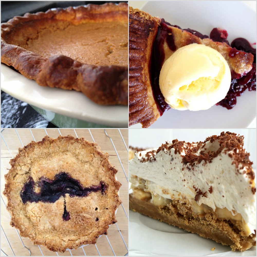 tartas con frutas tartas americanas recetas delikatissen Recetas Americanas pumpkin pie postres americanos cherry pie blueberry pie apple pie american pie 