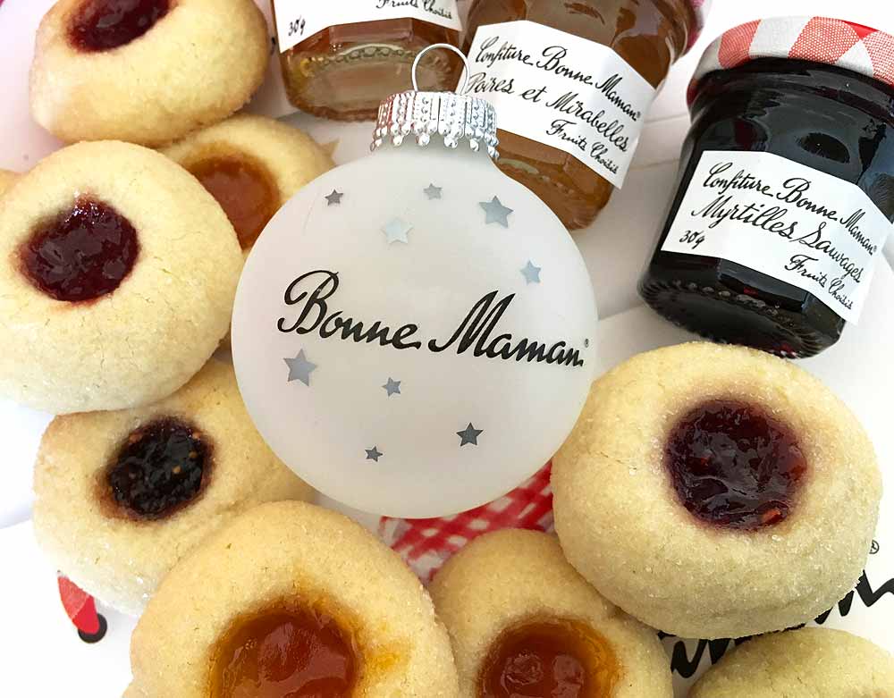 recetas delikatissen mermeladas caseras mermelada de higos galletas rápidas galletas navidad galletas fáciles galletas con niños Galletas con mermelada Bonne Maman galletas caseras 
