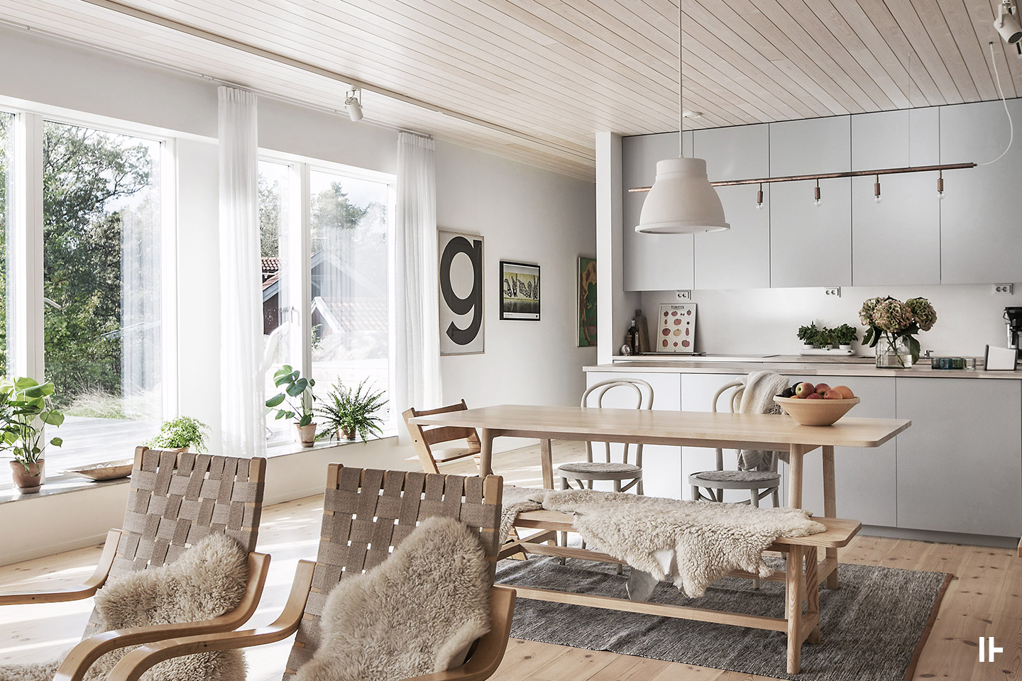 delikatissen estilo nórdico decoración nórdica decoración madera natural decoración colores claros casa sueca casa arquitecto 