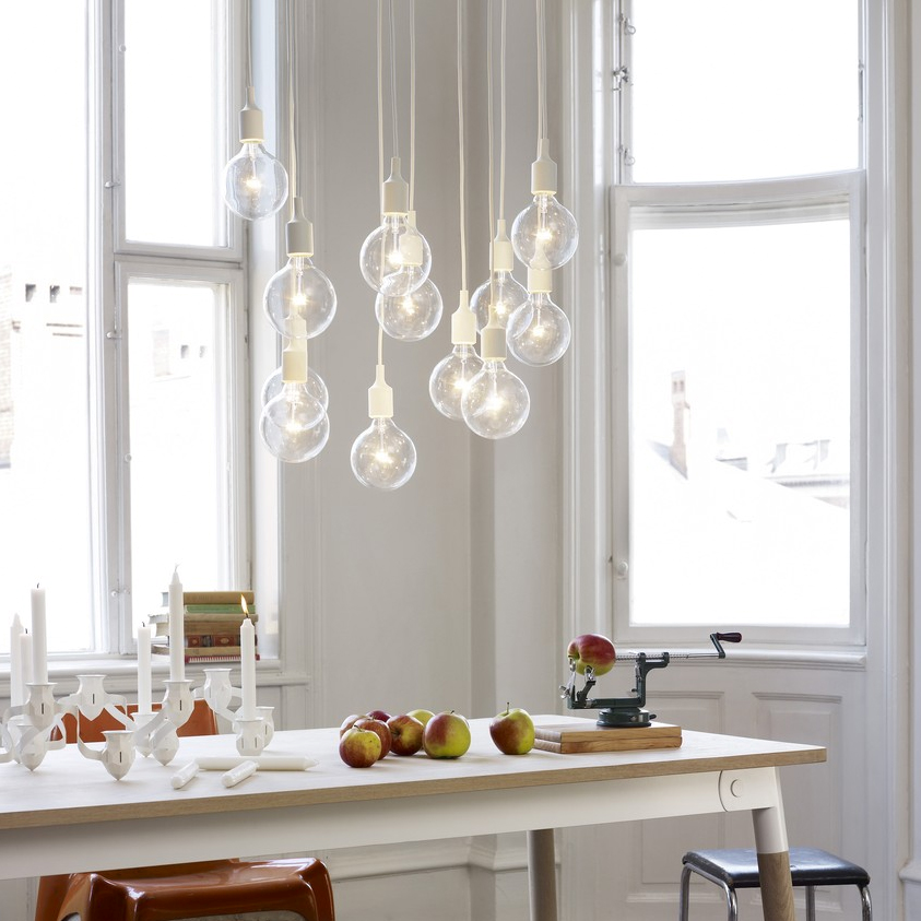 lámparas de diseño Lámpara de techo E27 de muuto iluminación nórdica iluminación de diseño diseño nórdico diseño escandinavo diseño danés 