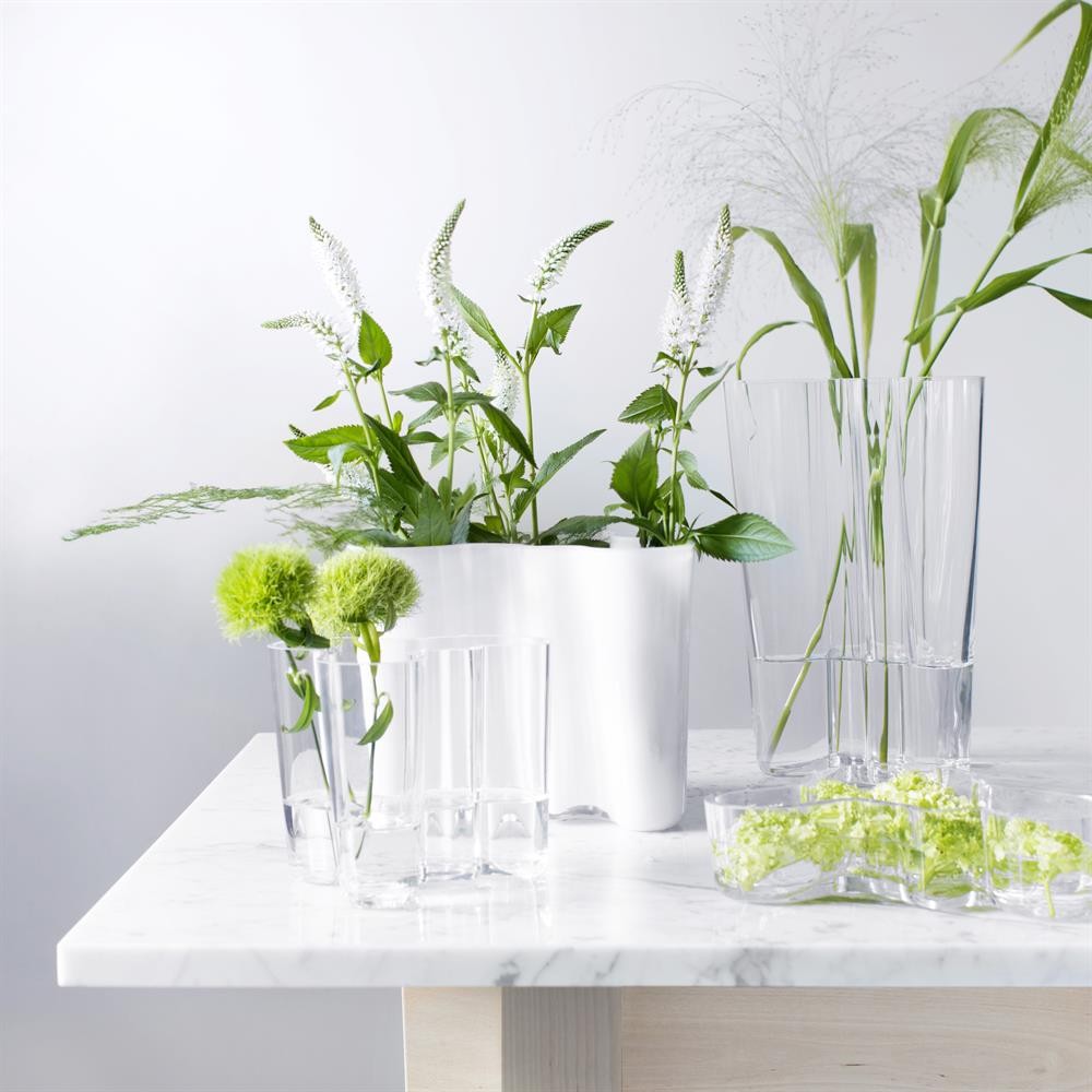 savoy vase laponia jarrón Aalto diseño nórdico diseño finlandés diseño escandinavo arquitecto finlandés alvar aalto Alto Vase Aino Maria Marsio-Aalto 