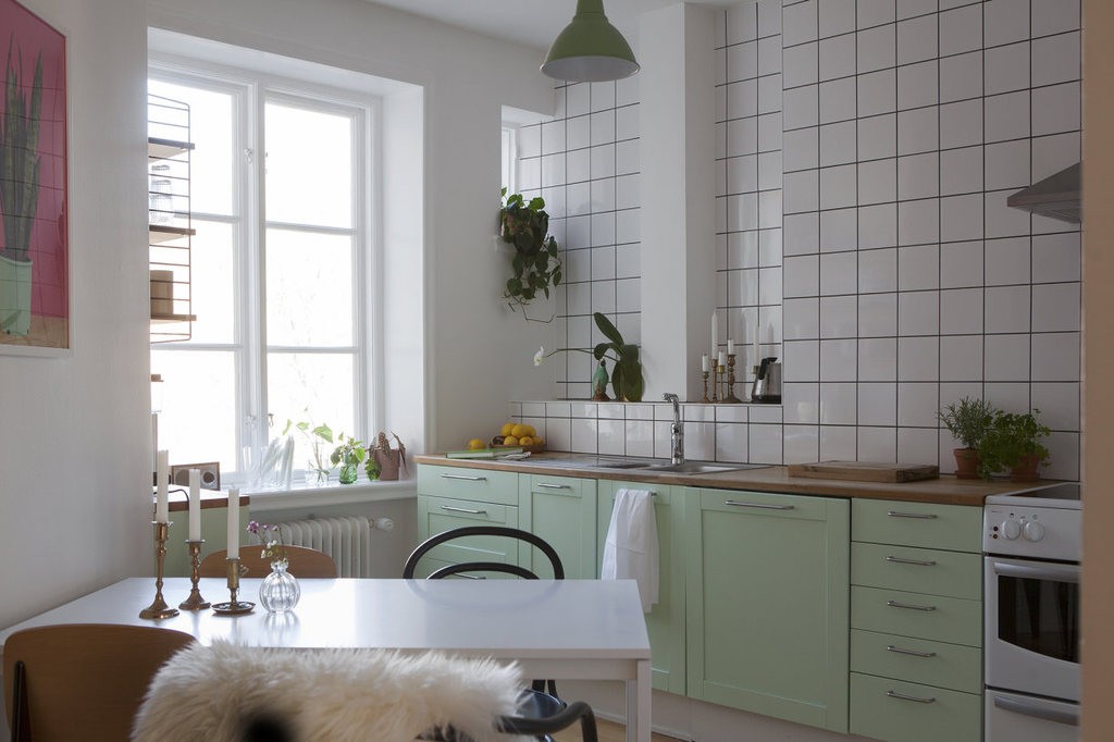 delikatissen estilo sueco estantería string cocina nórdica cocina mint cocina escandinava cocina con ángulos accesorios cocina 