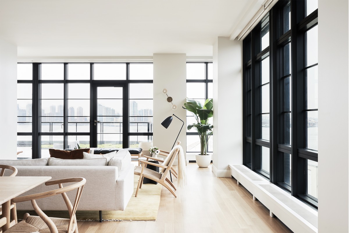 estilo escandinavo diseño danés decoración new york decoración blanco y negro 