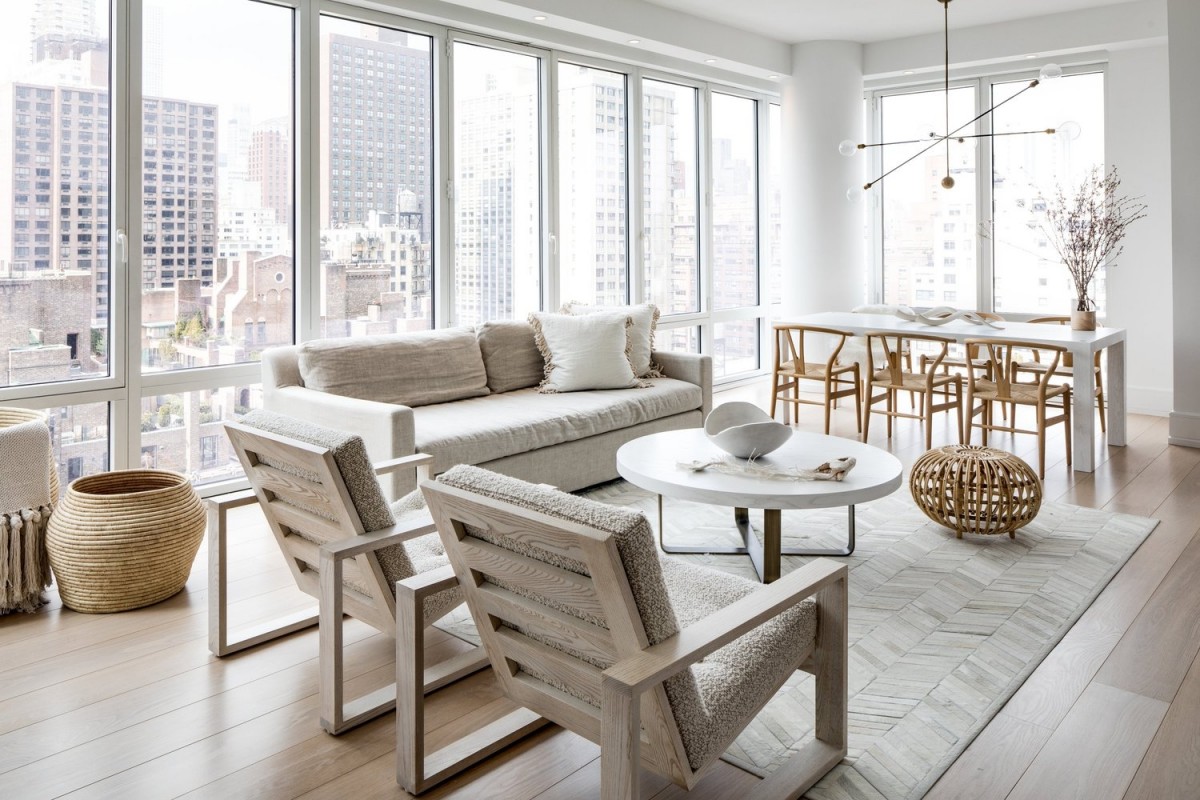 estilo nórdico estilo contemporáneo estilo americano apartamento upper east side apartamento new york city 
