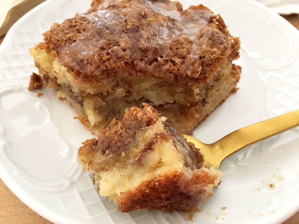 delikatissen crumble cake bizcocho de manzana Bizcocho de canela 