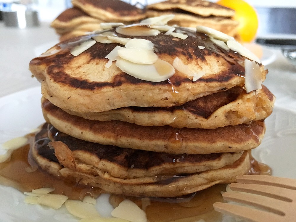tortitas pancakes tortitas de calabaza pumkin pancakes pancakes maple syrup pancakes buttermilk desayunos americanos 