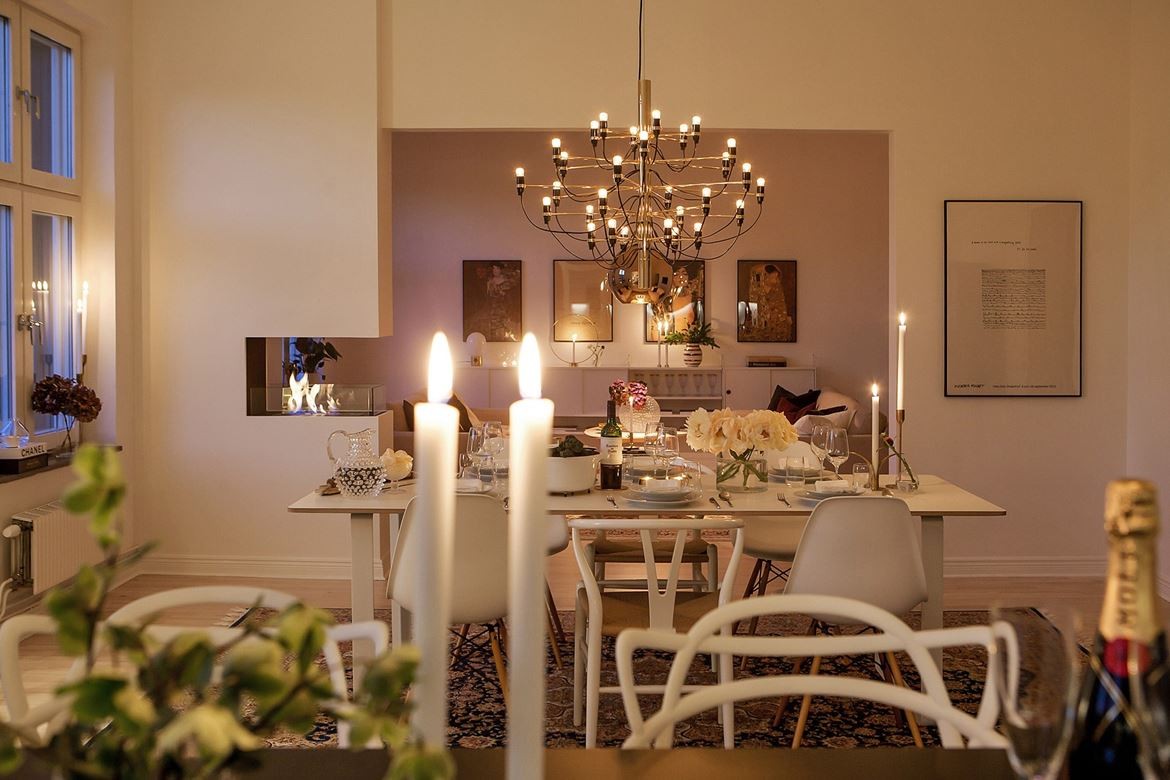 velas en decoración decorar con velas decoración hygge decoración escandinava 