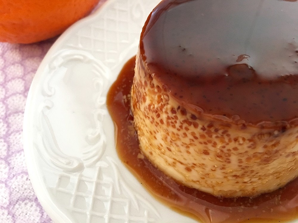 recetas delikatissen postres fáciles postres con leche postres con huevos flan hecho en casa flan fácil flan de naranja flan de huevo flan casero 