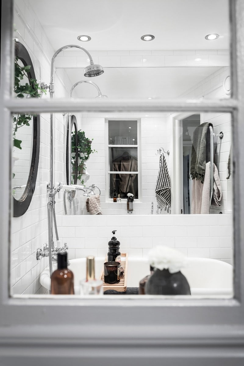 delikatissen estilo nórdico rústico decoración en blanco decoración cuarto baño cuarto de baño rústico country style 