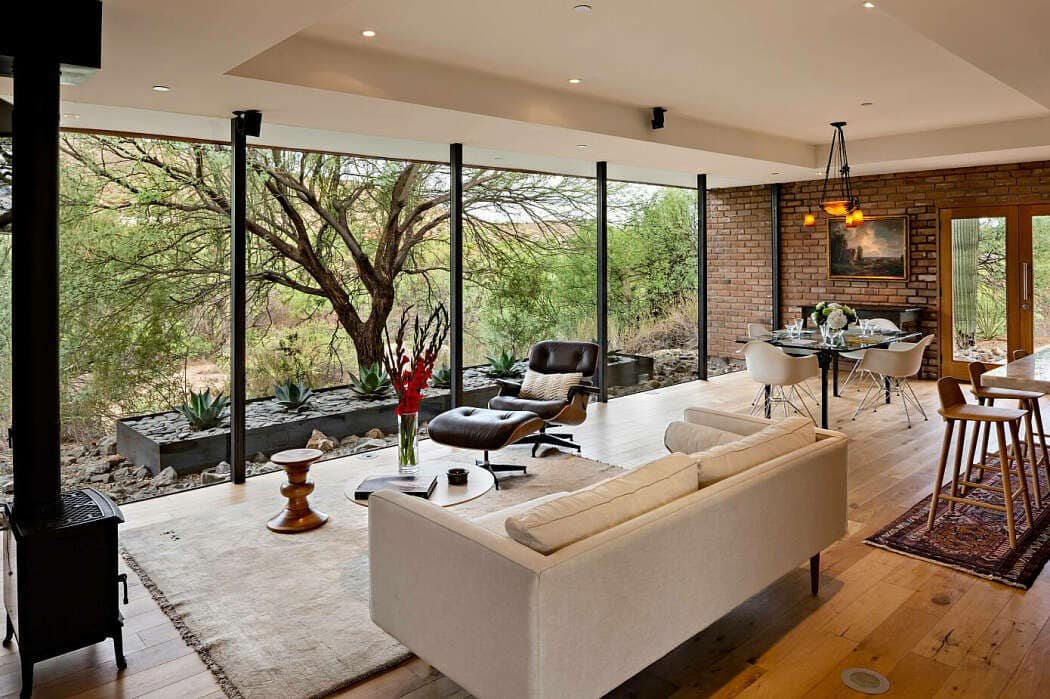 mid-century modern George Nelson estilo mid-century modern estilo desierto desert style Charles y Ray Eames cactus 