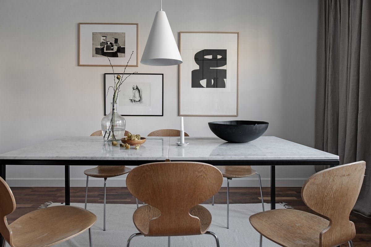 sillas de diseño de madera sillas de diseño silla ant fritz hansen muebles de diseño mesas de diseño mesas de comedor mesa de comedor de mármol ant chair arne jacobsen 