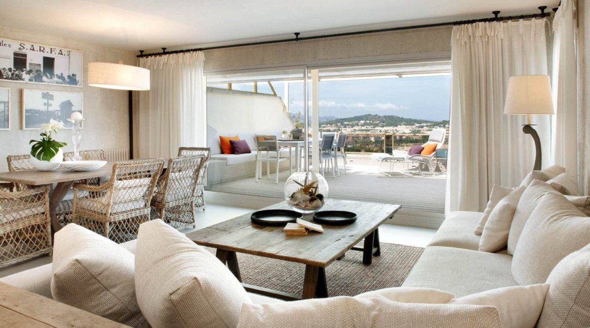 vistas piso girona reforma piso girona estilo moderno marítimo estilo costero decoración decoración interiores decoración costera girona coastal style coastal spain 