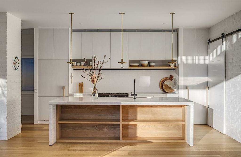 delikatissen puertas correderas interior minimalismo japones distribución diáfana diseño interiores casa australiana 