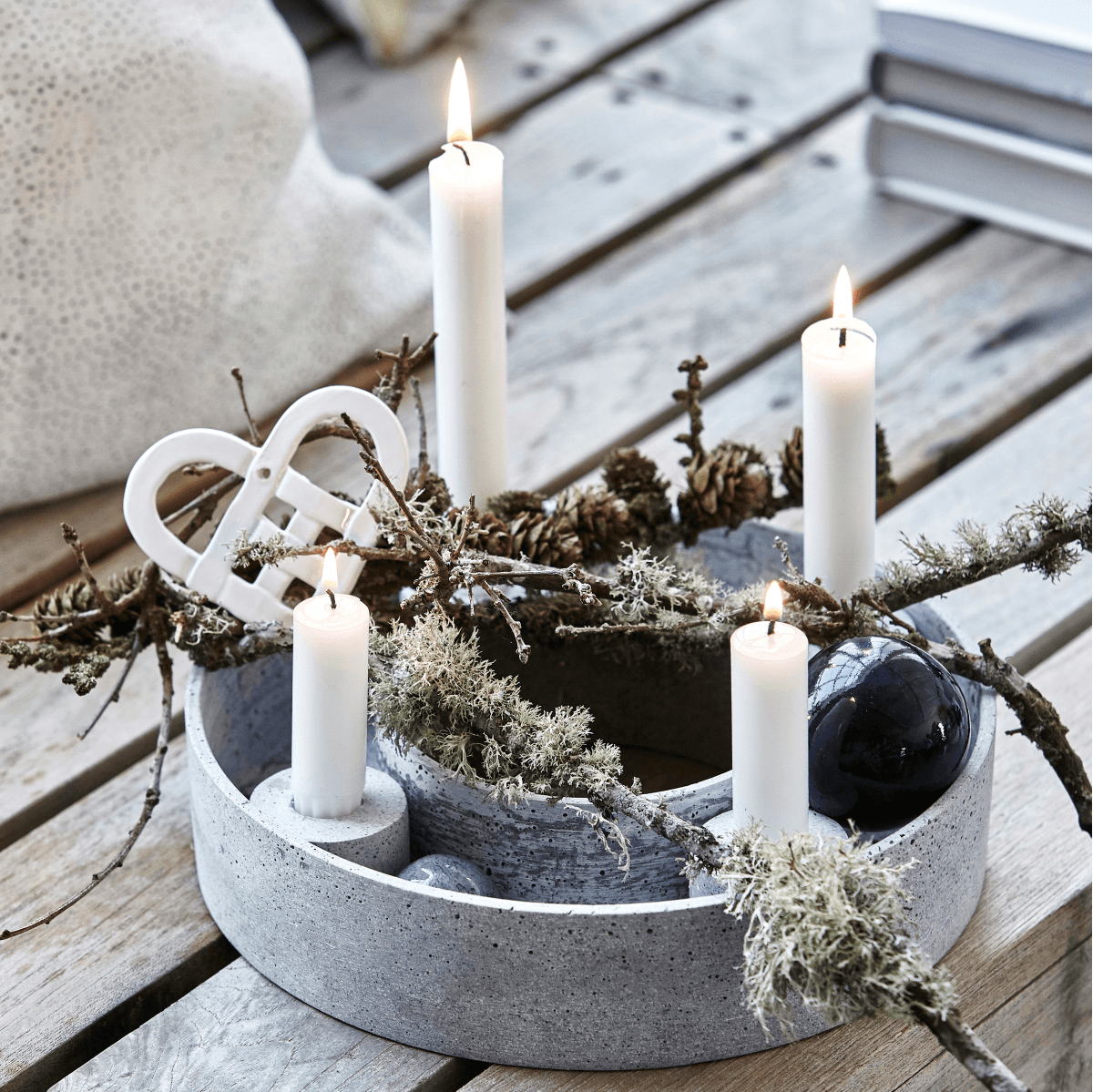 velas navidad velas adviento portavelas adviento estilo nórdico diseño nórdico decoración navideña decoración navidad corona adviento candelabros navidad 