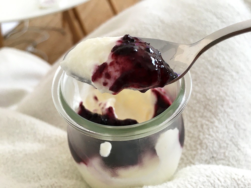 recetas delikatissen postre facilísimo postre fácil postre en vasito postre de yogur postre de última hora mousse rápida mousse ligera mousse fácil mousse blanca light mousse easy mousse 