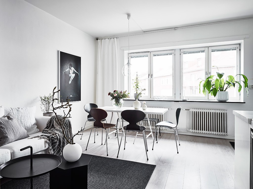 scandinavian style scandinavian little apartment scandi style scandi living pisos pequeños suecos pisos pequeños nórdicos pisos minúsculos escandinavos nordic style nordic interiors interiores pisos pequeños decoración viviendas pequeñas decoración minipisos 