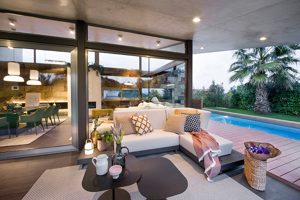vivienda verano en barcelona summer house barcelona reno barcelona Reformas Barcelona pool house barcelona piscina madera construcciones barcelona casa en barcelona casa de verano casa con piscina arquitecto barcelona architect barcelona 