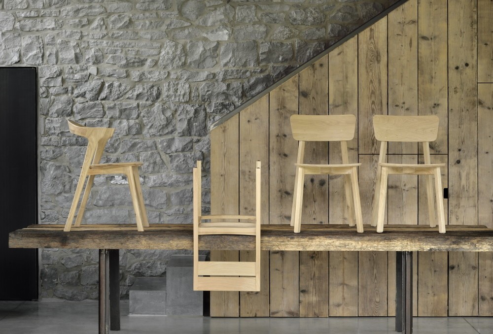 wood chairs sillas nórdicas sillas modernas sillas minimales sillas de madera sillas de diseño sillas de comedor Silla EX 1 Roble scandinavian eatingroom scandinavian design scandinavian chairs scandi chairs interiors nordic interiors nordic chairs minimal chairs Ethnicraft design furniture design chairs Casale Chair Bok Chair 