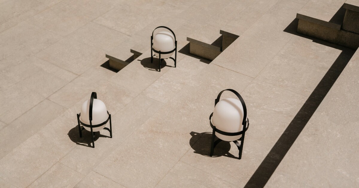 spanish lamps spanish design Santa&Cole Santa y Cole rechargeable battery lamp portable lamp outdoor lamp miguel milá light design lámparas portátiles lámparas inalámbricas lámparas de diseño design lamps Cestitas cestas Alubat 
