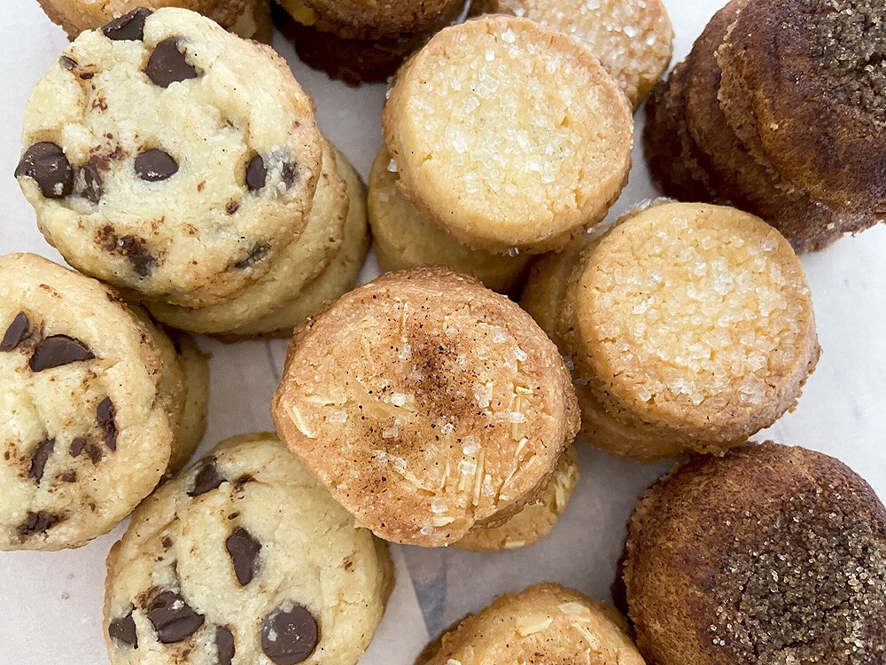 Galletas de mantequilla danesas caseras: una masa, cuatro tipos