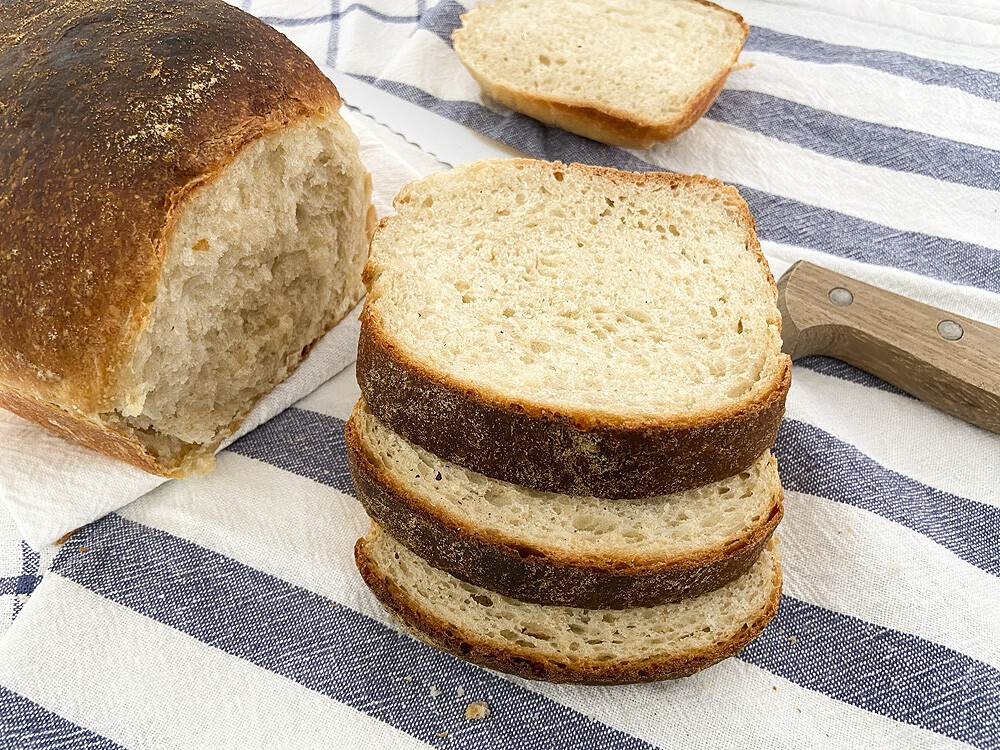 delikatissen tender bread soja bread soft bread sliced bread poolish pan tierno pan hecho con prefermento pan hecho con poolish pan de soja pan de molde casero pan de avena pan casero oat bread levadura seca how to make sandwich bread home made bread easy bread dry yeast bread como hacer pan bread poolish bread baker baking bread 