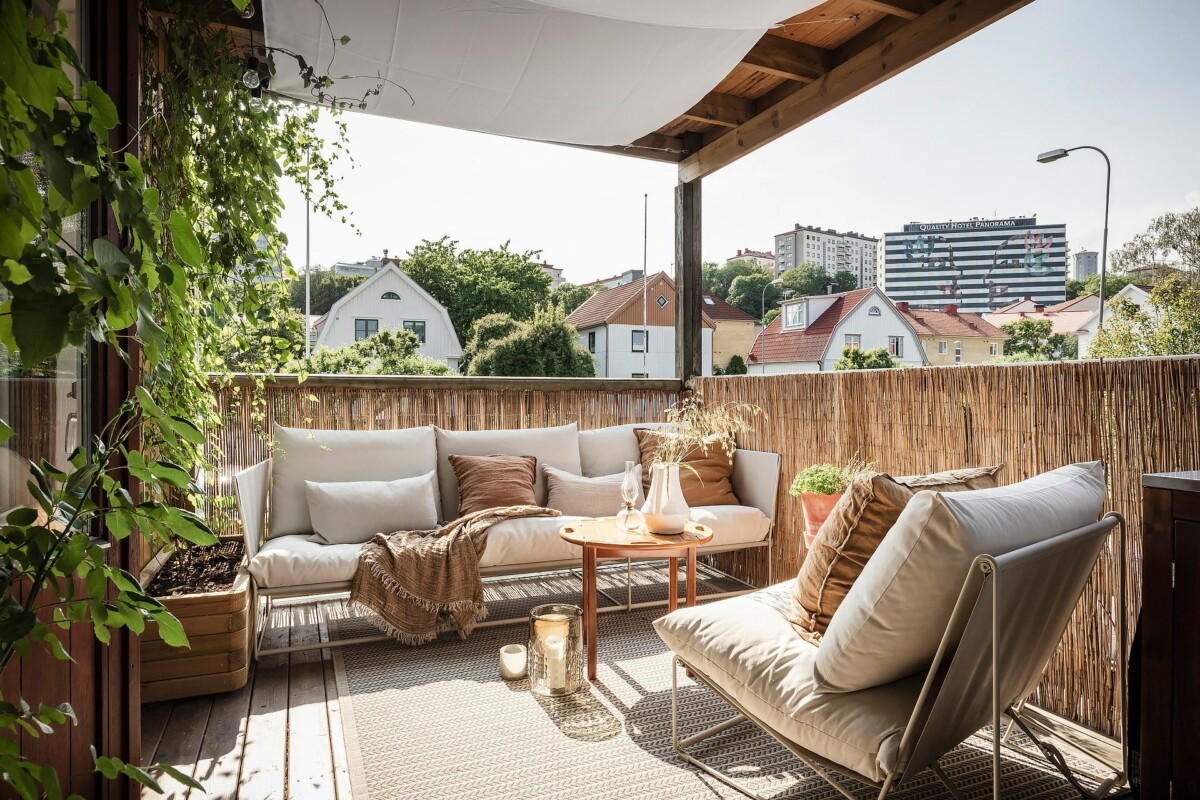 terraza nórdica terrace decor scandinavian terrace natural home decor exterior design decor decoración terrazas decoración natural decoración balcones 