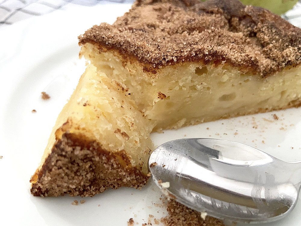 topping de canela tarta facil de fruta tarta de pera postre facil de pera postre de fruta pear cake easy pear cake cinnamon sugar crust cinnamon cake bizcocho jugoso bizcocho de pera 